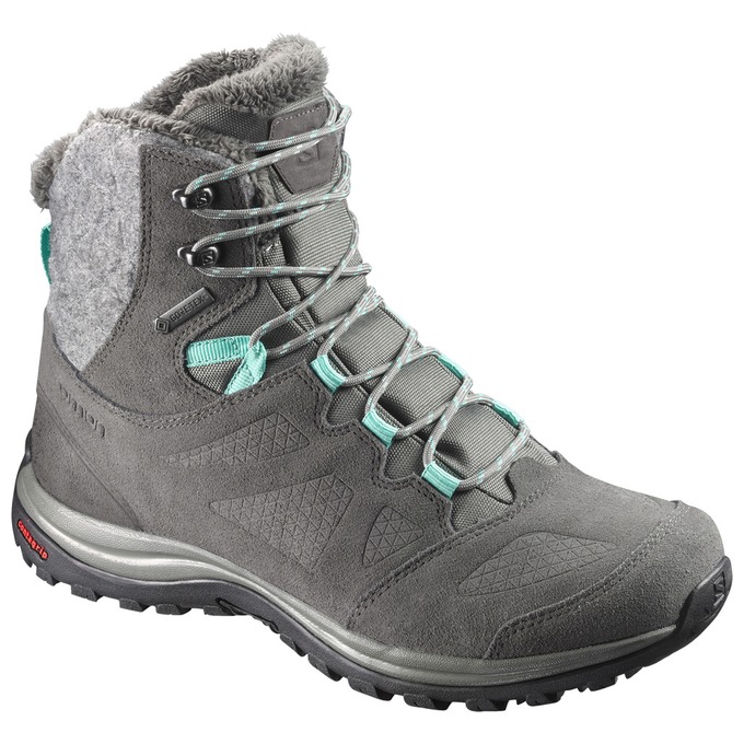 Salomon ELLIPSE GTX® Botas De Invierno Hombre - Gris Oscuro - Colombia (14937-COEP)